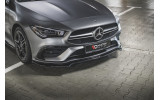 Тюнінг накладка переднього бампера Mercedes AMG CLA 35 Aero C118 вер. 1