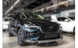 накладки переднього та заднього бампера Mazda CX-3