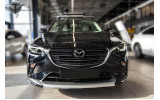 накладки переднього та заднього бампера Mazda CX-3