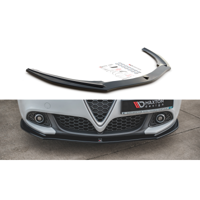 Дифузор переднього бампера Alfa Romeo Giulietta післярестайл вар.1