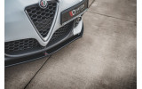 Дифузор переднього бампера Alfa Romeo Giulietta післярестайл вар.1