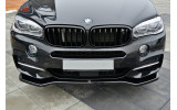 Дифузор переднього бампера BMW X5 F15 M50d вер.1 Gloss