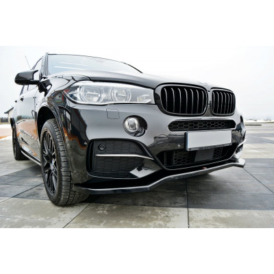 Дифузор переднього бампера BMW X5 F15 M50d вер.1 Gloss