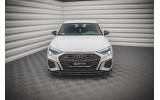 Тюнінговий спойлер під бампер Audi S3/A3 S-line 8Y вер. 3