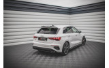 Центральна накладка заднього бампера Audi S3 Sportback 8Y