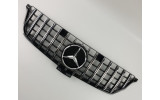 центральні грати для Mercedes ML-Class W166 (GT Chrome Black)