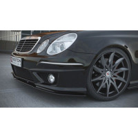 Накладка на передній бампер Mercedes W211 версія рестайлінг AMG