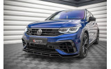 Накладка на передній бампер VW Tiguan MK2 рестайл R версія