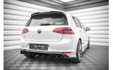 Дифузор на задній бампер Volkswagen Golf 7 R