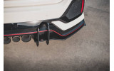 Накладка на задній бампер Honda Civic X Type R
