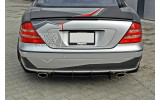 Центральний дифузор заднього бампера Mercedes CL C215