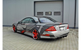 Центральний дифузор заднього бампера Mercedes CL C215