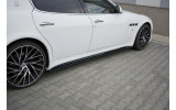 Накладки під бічні пороги Maserati Quattroporte MK5 рестайл
