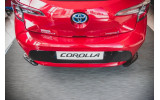 Бічні накладки на задній бампер Toyota Corolla 12 Hatchback