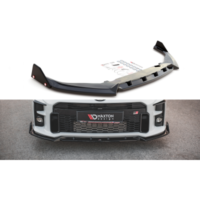 Тюнінговий дифузор + накладки на передній бампер Toyota GR Yaris MK4