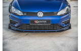 Накладка на передній бампер Racing Durability VW Golf 7 R/R-Line FL