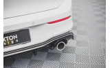 Тюнінговий дифузор на задній бампер VW Golf 8 GTI