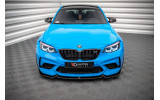 Накладка на передній бампер BMW M2 Competition F87 вар. 2