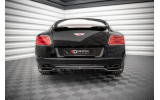 Дифузор на задній бампер Bentley Continental GT V8 S MK2