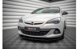 Нижня накладка під передній бампер Street pro Opel Astra J