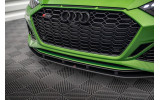 Нижня накладка під передній бампер Street pro Audi RS5 F5 рестайл