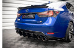 Центральний дифузор на задній бампер Street pro Lexus GS F MK4 рестайл