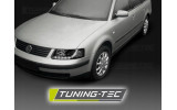 Фари передні VW PASSAT B5 із LED габаритами, чорні.