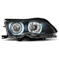 Фари передні з кільцями CCFL BMW E46 рестайл седан, універсал