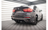 Тюнінговий дифузор на задній бампер BMW X6 F16 M-pack