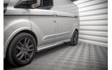 Накладки на пороги Ford Transit Custom MK1 рестайл ST-line