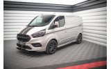 Накладки на пороги Ford Transit Custom MK1 рестайл ST-line