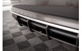 Центральний дифузор на задній бампер Street Pro Audi S5 Coupe/Sportback F5