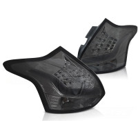 Тонні задні ліхтарі LED BAR FORD FOCUS 3 HATCHBACK 2011-2014