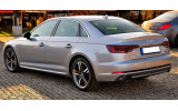 Накладки на пороги Audi A4 B9 у стилі S-line