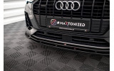 Нижня накладка переднього бампера Audi Q3 F3 S-Line вер. 2