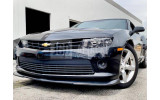 Дифузор переднього бампера Chevrolet Camaro 5 (2014-2015 v6, lt, rs) gfx style