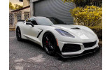 Тюнінговий передній бампер Chevrolet Corvette 2014-2019 zr1 style