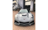 Тюнінговий передній бампер Chevrolet Corvette 2014-2019 zr1 style