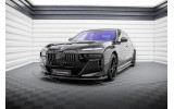 Тюнінгова накладка на передній бампер BMW 7 G70 M-Pack / M760e вер. 1