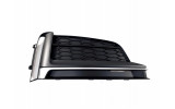 Бічні ґрати для переднього бампера S-line Audi A5 F5, чорні матові із сірою вставкою