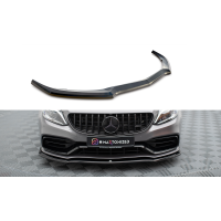 Нижня накладка переднього бампера Mercedes-AMG C63 Sedan / Estate W205 рестайл вер. 1