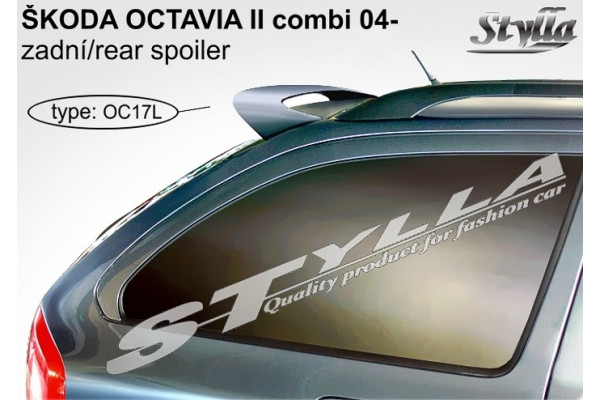 спойлер кришки багажника Skoda Octavia II combi