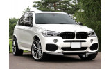 Грати (ніздрі) BMW X5 F15 / X6 F16 М-стиль чорна глянсова