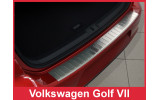 Захисна накладка на борт заднього бампера VW Golf VII хетчбек