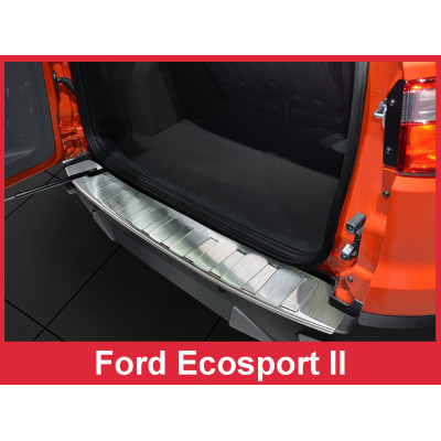 Накладка на бампер із загином Ford EcoSport II