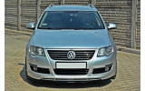 Racing дифузор переднього бампера Volkswagen Passat B6 Votex