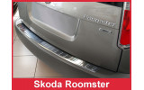 Захисна накладка на задній бампер Skoda Roomster