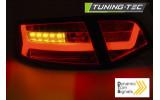 Ліхтарі світлодіодні AUDI A6 C6 рестайл (LED BAR) Sedan червоно-білі