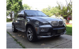 комплект накладок BMW X5 E70 у стилі Aero (ABS) передня+задня