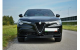 Передня накладка бампера Alfa Romeo Stelvio вер.2